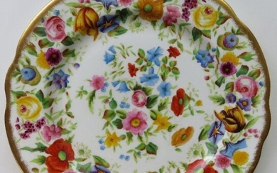 Hammersley Queen Anne Hand Painted Plate 1912-1932