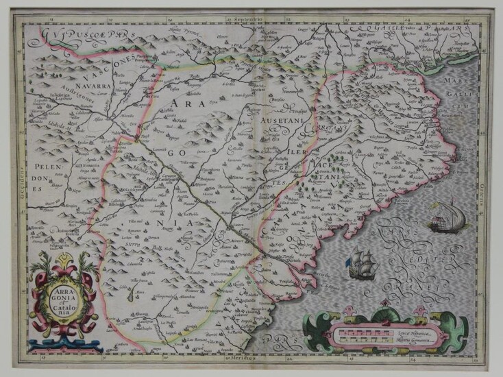 Hand Colored Map Amsterdam Circa 1605 Creator Michael Mercator