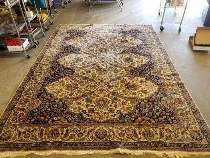 Hand Knoted Persian Tabriz Rug 8x10 ft