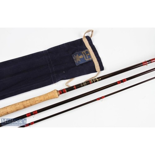 Hardy Bros Alnwick Graphite DeLuxe Spey Salmon fly rod 15' 3...