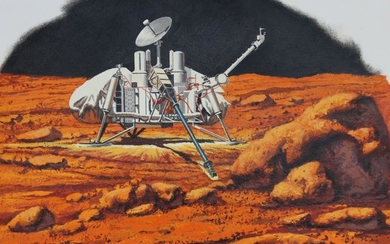 Harry Schaare (1922 - 2008) "Mars Landing"