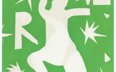 Henri Matisse lithograph for Verve "Icarus"