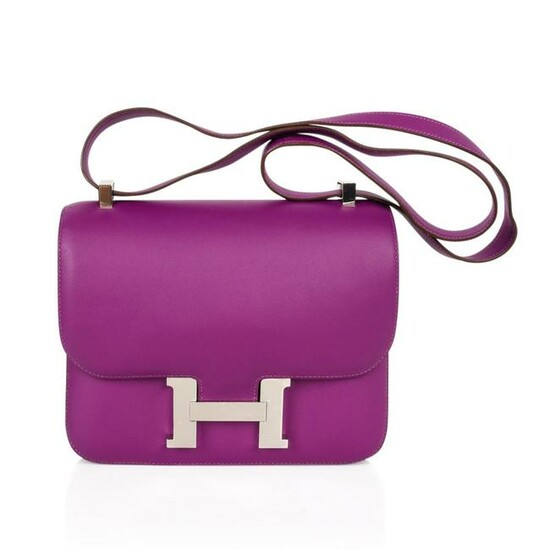 Hermes Constance 24 Bag Rare Anemone Double Gusset