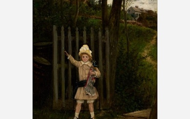 Hiram Bloomer (1845-1911) Oil on Canvas