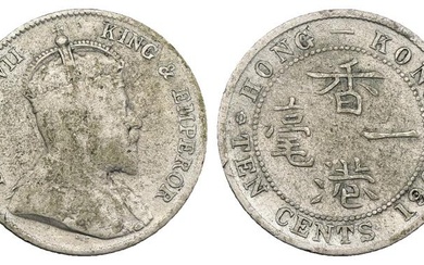 Hong Kong - Edward VII (1901-1910) 10 Cents 1904 -...