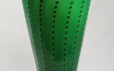 Island Art Glass Tall Vase