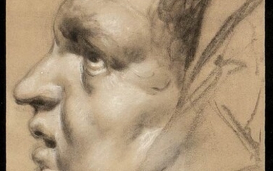 JACOPO GUARANA (Verona, 1720 - 1808), ATTRIBUTED TO Face study...