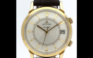 JAEGER LECOULTRE 10K Gold Filled Memovox Alarm Auto Date 38mm Watch