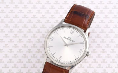 JAEGER-LeCOULTRE (MASTER CONTROL 1000 H - ULTRA THIN 38 / SILVER réf. 172.8.79 S), vers...