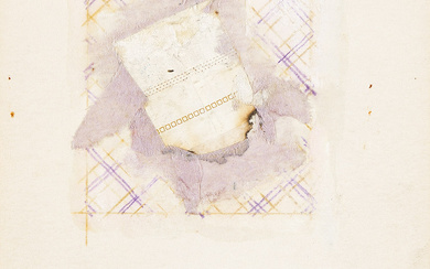 JOE BRAINARD (1942 - 1994, AMERICAN) Untitled. Pencil, gouache, and paper collage o...
