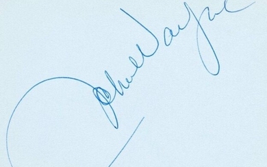 JOHN WAYNE. - A John Wayne autograph from a...