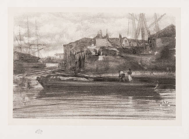 James Abbott McNeill Whistler (1834-1903) Limehouse
