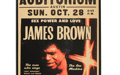 James Brown: Concert Poster, 1973
