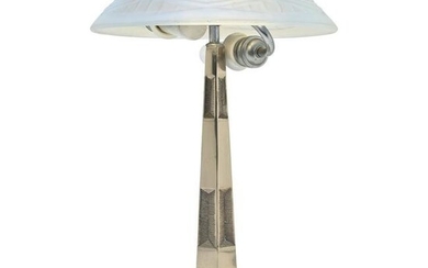 Julien Art Deco Glass Table Lamp.