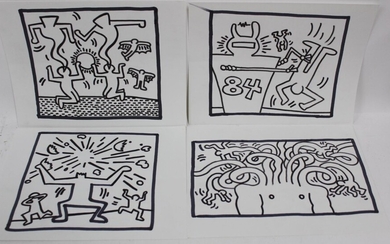 Keith Haring Lithos. (4)