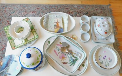 Kitchenware porcelain group