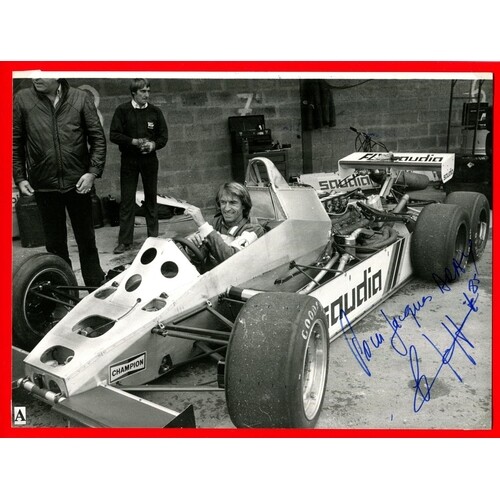 LAFFITE JACQUES: (1943- ) French Formula One racing Driver.L...