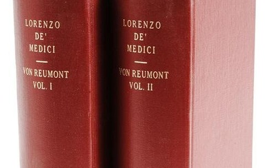LORENZO DE MEDICI BY ALFRED REUMONT ART BOOKS