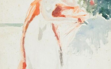 LORENZO VIANI (1882-1936) Donna con scialle