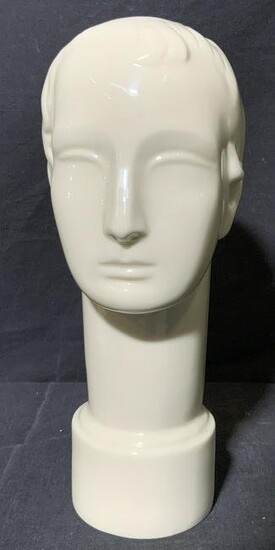 Lenox Ceramic White Toned Bust