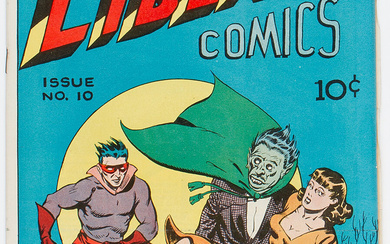 Liberty Comics #10 (Green Publishing Co., 1945) Condition: VG....