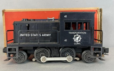 Lionel O Scale No. 41 U.S. Army Transportation Corps Switcher