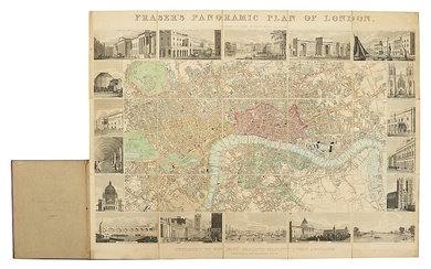 London. Fraser's Panoramic Plan of London