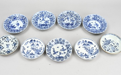 Lot Chinese plates (9x)