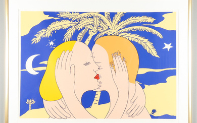 MARIE-LOUISE EKMAN (DE GEER). Silkscreen in colour, signed, dated 1976 and numbered 117/245.