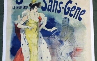 Madame Sans-Gene Art by Jules Cheret (France, 1925)