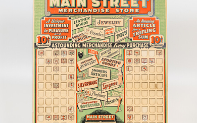 "Main Street" Department Store Countertop Promotional Display