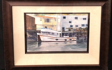 Marvin Gelder (Condor Fishing Boat) Signed Original