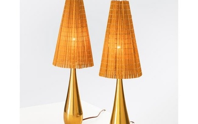 Mauri Almari (born in 1950) Pair of table lamps, model K 11-22