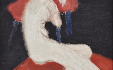 Milton Avery Painting, Nude Female Figure