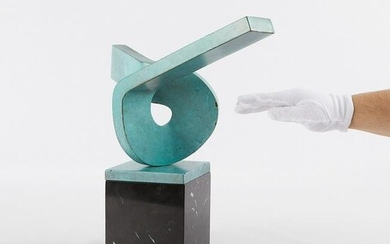 Neil Hadlock Abstract Bronze Sculpture