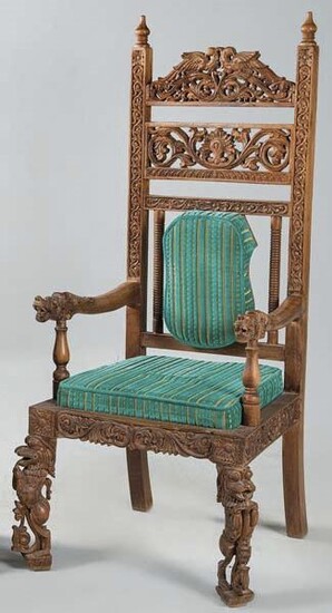 Nepalese armchair S. XX