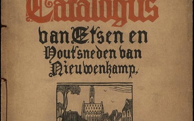 Nieuwenkamp, W.O.J. (1874-1950). Catalogus van Etsen en Houtsneden van Nieuwenkamp,...