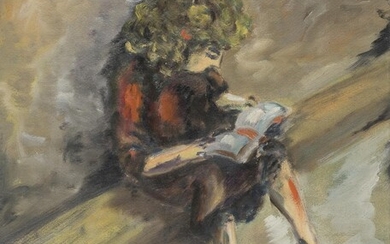 OIL PAINTING BY FRANCO MINEI 1947