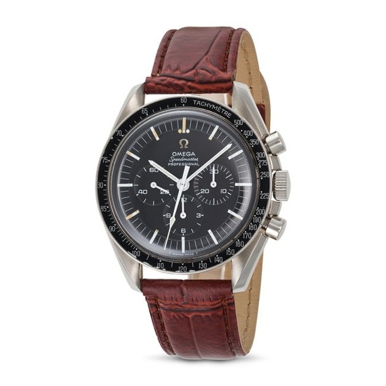 OMEGA - A VINTAGE OMEGA SPEEDMASTER PROFESSIONAL CHRONOGRAPH WRISTWATCH in stainless steel, 14501...