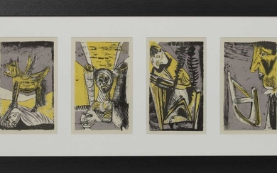 ORIGINAL LITHOGRAPHS FROM 'POEMS OF SLEEP AND DREAMS' BY ROBERT COLQUHOUN