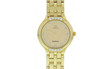 Omega DeVille Yellow Gold Watch