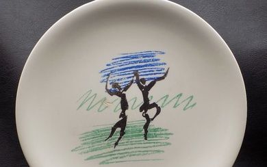Original vintage Pablo Picasso ceramic plate
