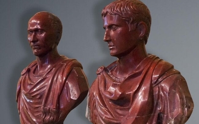 PAIR OF BUSTS