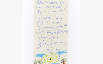 ◊ Pablo Picasso (1881-1973) Soleil et palmiers, 1962