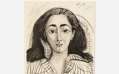 Pablo Picasso, Jacqueline (from Les Dames de Mougins)