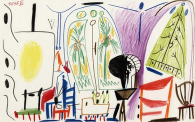 Pablo Picasso (Malaga, 1881 - Mougins, 1973) Lotto composto di...