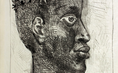 Pablo Picasso. Nègre, nègre, nègre … Portrait d`Aimé Césaire.
