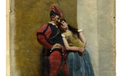 Pacifico Sidoli (1868 - 1963) La coppia.