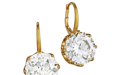 Pair of Diamond Earrings