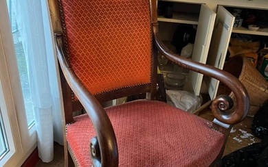 Paire de fauteuils d'époque Louis Philippe Accotoirs... - Lot 224 - Daguerre